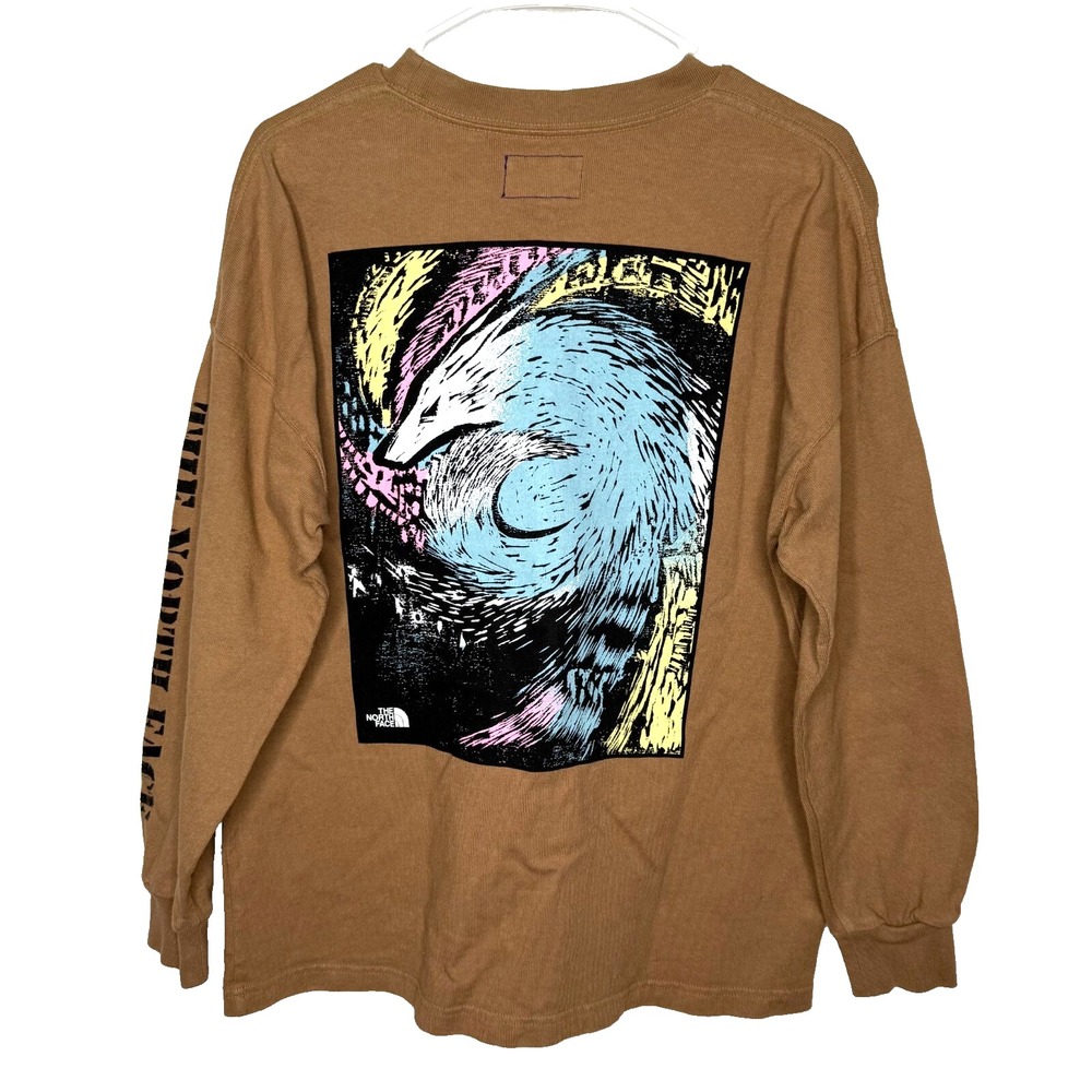 The North Face Purple Label Long Sleeve Shirt Size Small Graphic Sweatshirt